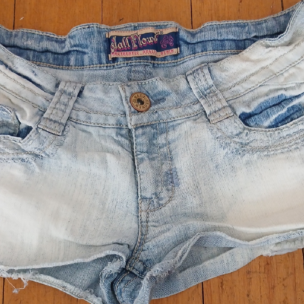 Wallflower Blue Denim Shorts